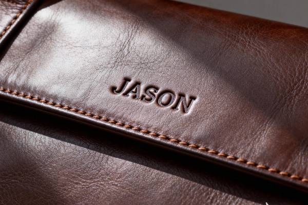 杭州皮具定制男士手提包